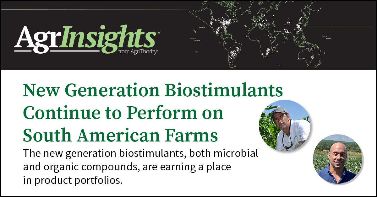 New Generation Biostimulants Continue to Perform on South American Farms