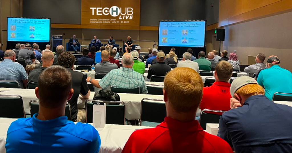 Brett Lenz attends Tech Hub Live, agtech conference