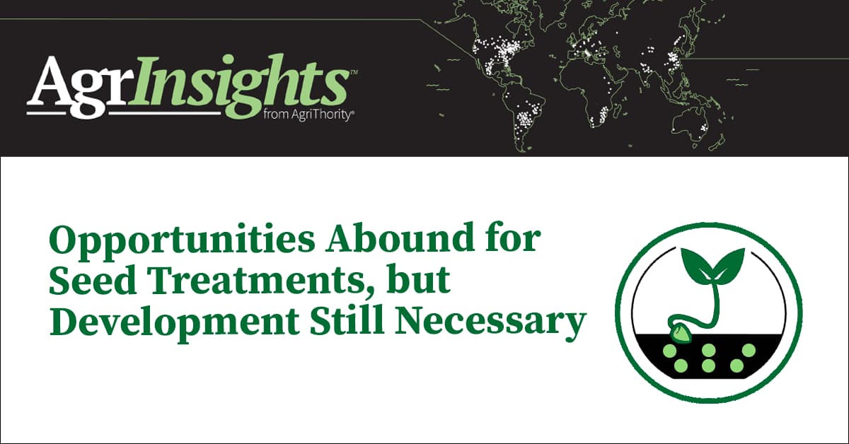 AgrInsights: Opportunities About for Seed Treatments, but Development Still Necessary