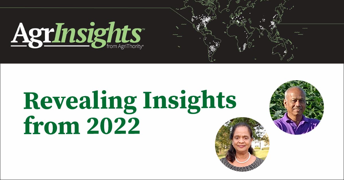 "AgrInsights: Revealing Insights from 2022" post thumbnail.