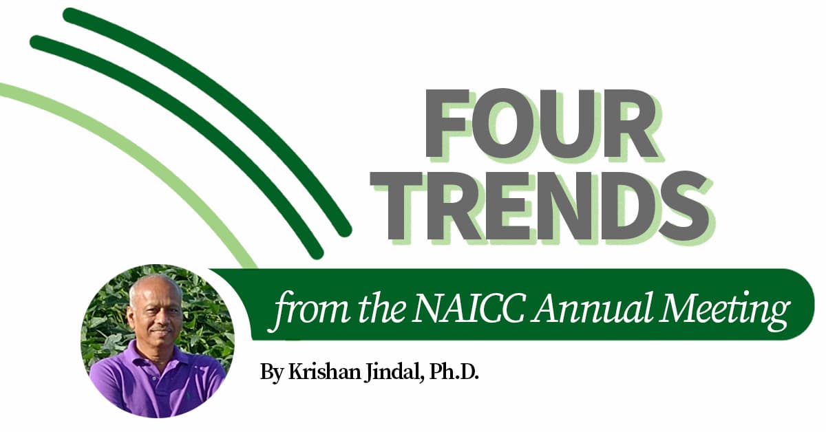 "Four Trends from the NAICC Annual Meeting, by Krishan Jindal, Ph.D." post thumbnail.