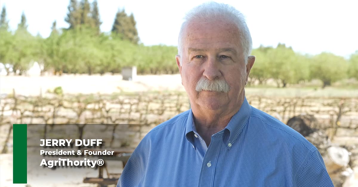 Thumbnail image of Jerry Duff, President & Founder, AgriThority®