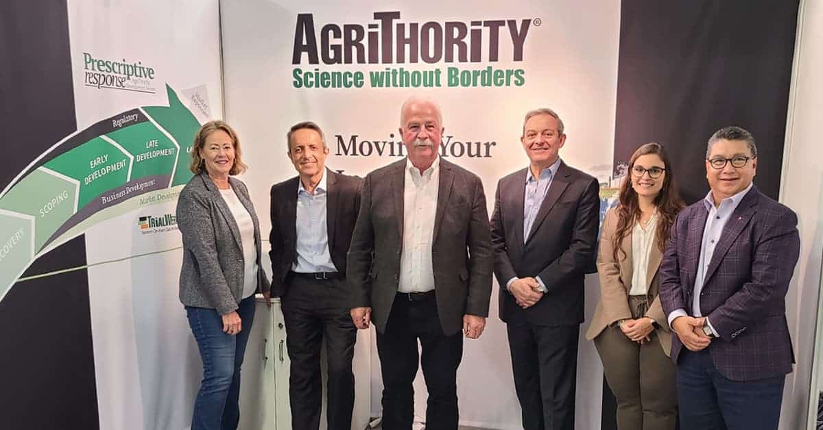 Photo of the AgriThority® team at the 2023 Annual Biocontrol Industry Meeting.