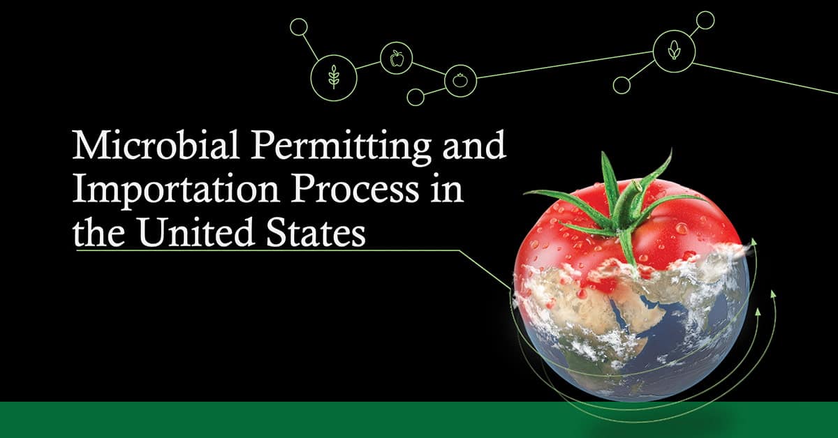 Microbial Permitting and Importation Process in the United States