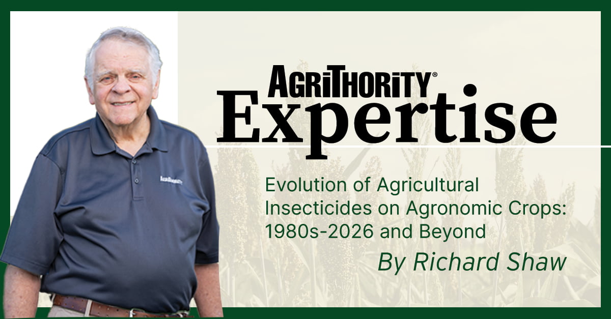 Evolution of Agricultural Insecticides on Agronomic Crops